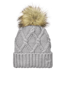 FAUX FUR POM BEANIE
