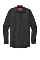 RED KAP LONG SLEEVE INDUSTRIAL WORK SHIRT