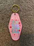 MOTEL STYLE KEYCHAIN
