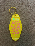 MOTEL STYLE KEYCHAIN