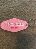 MOTEL STYLE KEYCHAIN