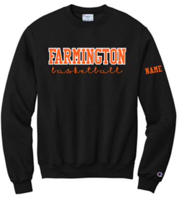 FHS GIRLS BASKETBALL CHAMPION REVERSE WEAVE CREWNECK SWEATSHIRT
