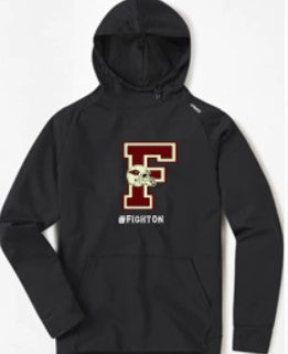 FAIRMONT FOOTBALL #FIGHTON UNRL YOUTH CROSSOVER HOODIE II