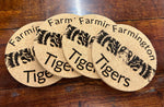 CORK TIGERS COASTER SET (4)