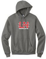 LN BOYS SWIM & DIVE CHAMPION POWERBLEND HOODED SWEATSHIRT