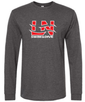 LN BOYS SWIM & DIVE HEAVYWEIGHT JERSEY LONG SLEEVE T-SHIRT