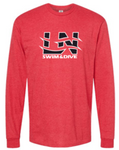 LN BOYS SWIM & DIVE HEAVYWEIGHT JERSEY LONG SLEEVE T-SHIRT