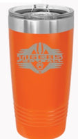 FHS FOOTBALL 20 OZ. INSULATED TUMBLER WITH SLIDER LID