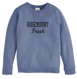 IRISH YOUTH GARMENT-DYED CREWNECK SWEATSHIRT