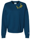 IRISH WOMEN'S CHAMPION POWERBLEND CREWNECK SWEATSHIRT