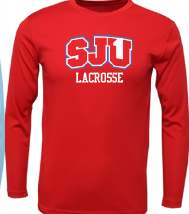 SJU LACROSSE MEN'S EXTEME-TEK LONG SLEEVE T-SHIRT