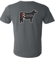 JR CATTLE UNISEX POLY/COTTON SHORT SLEEVE TEE