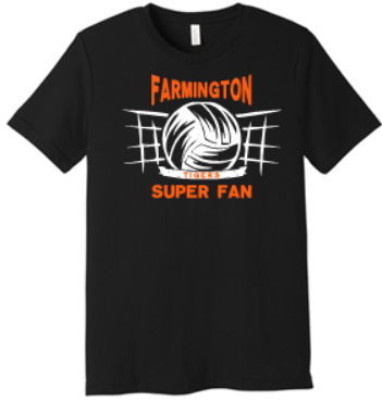 FHS GIRLS VOLLEYBALL SUPER FAN T-SHIRT