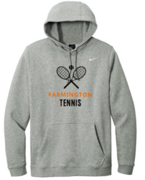 FHS GIRLS TENNIS NIKE CLUB FLEECE HOODIE