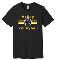 VALLEY VOLLEYBALL 50/50 COTTON/POLY TEE