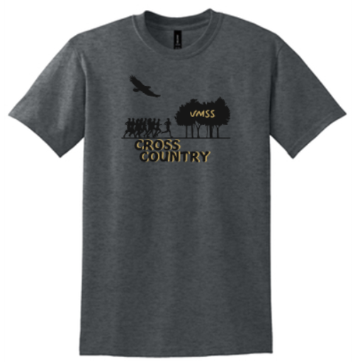 VALLEY CROSS COUNTRY 50/50 COTTON/POLY T-SHIRT