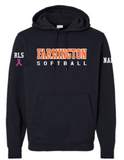 FHS SOFTBALL EMBROIDERED POWERBLEND HOODIE