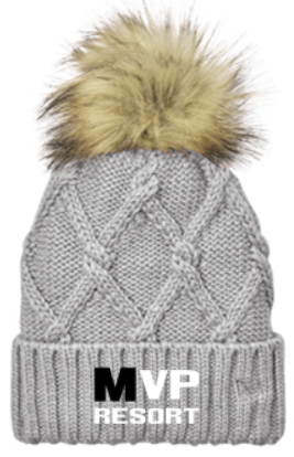 MVP FAUX FUR POM BEANIE