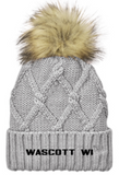 MVP FAUX FUR POM BEANIE