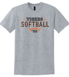 FHS SOFTBALL CUSTOM 50/50 COTTON/POLY T-SHIRT