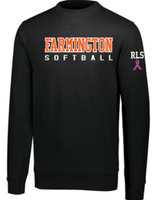 FHS SOFTBALL EMBROIDERED FLEECE CREWNECK SWEATSHIRT