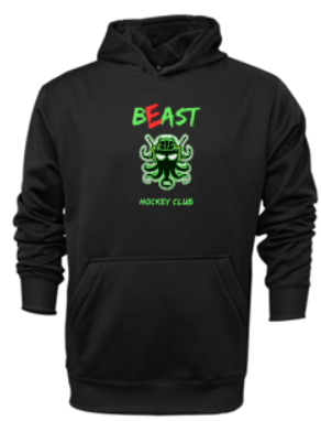 BEAST HOCKEY YOUTH PERFORMANCE PULLOVER HOODED SWEATSHIRT