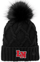 LN GIRLS SWIM & DIVE FAUX FUR POM BEANIE