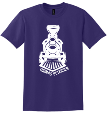 THOMAS THE TRAIN 50/50 COTTON/POLY T-SHIRT
