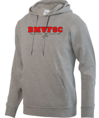 BMVFSC ADULT HOODED SWEATSHIRT - GREY