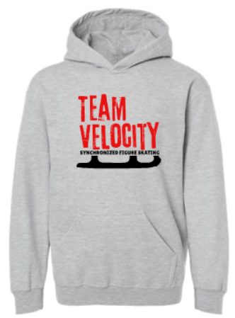 BMVFSC YOUTH TEAM VELOCITY SKATE HOODED SWEATSHIRT
