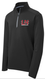 LN BOYS SWIM & DIVE ADULT SPORT-WIK TEXTURED 1/4 ZIP