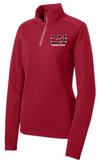LN BOYS SWIM & DIVE LADIES SPORT-WIK TEXTURED 1/4 ZIP