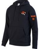 U8 GRAY YOUTH PULLOVER HOODED SWEATSHIRT