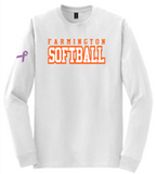 FHS SOFTBALL 50/50 COTTON/POLY LONG SLEEVE TEE