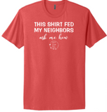 GRACE FILLED TABLE ADULT COTTON TEE (4 colors available)
