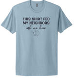 GRACE FILLED TABLE ADULT COTTON TEE (4 colors available)