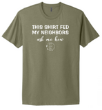 GRACE FILLED TABLE ADULT COTTON TEE (4 colors available)