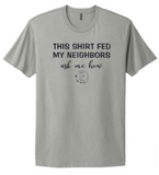 GRACE FILLED TABLE ADULT COTTON TEE (4 colors available)