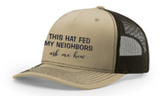 GRACE FILLED TABLE 5-PANEL TRUCKER (2 colors available)
