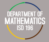 DISTRICT 196 MATHEMATICS FAN FAVORITE FLEECE 1/4 ZIP PULLOVER