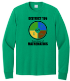 DISTRICT 196 MATHEMATICS LONG SLEEVE CORE COTTON TEE (7 COLORS)
