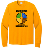 DISTRICT 196 MATHEMATICS LONG SLEEVE CORE COTTON TEE (7 COLORS)