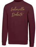LAKEVILLE DEBATE "PUFF" 60/40 FLEECE HOODIE CREWNECK