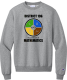 DISTRICT 196 MATHEMATICS CHAMPION POWERBLEND CREWNECK SWEATSHIRT (2 COLORS)