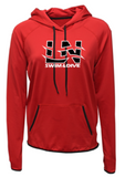 LN BOYS SWIM & DIVE LADIES COMFORT WEIGHT HOODIE