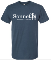 SONNETT UNISEX FINE JERSEY T-SHIRT-5 COLORS AVAILABLE