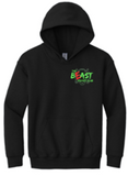 BEAST HOCKEY YOUTH HOODED SWEATSHIRT-SHADOW LOGO