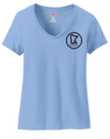 REFUGE RV PARK WOMEN'S PERFECT TEE COTTON V-NECK