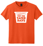 TOP THE TATER DAYS ADULT 50/50 COTTON/POLY TEE (3 COLORS AVAILABLE)