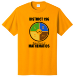 DISTRICT 196 MATHEMATICS CORE COTTON TEE (8 COLORS)